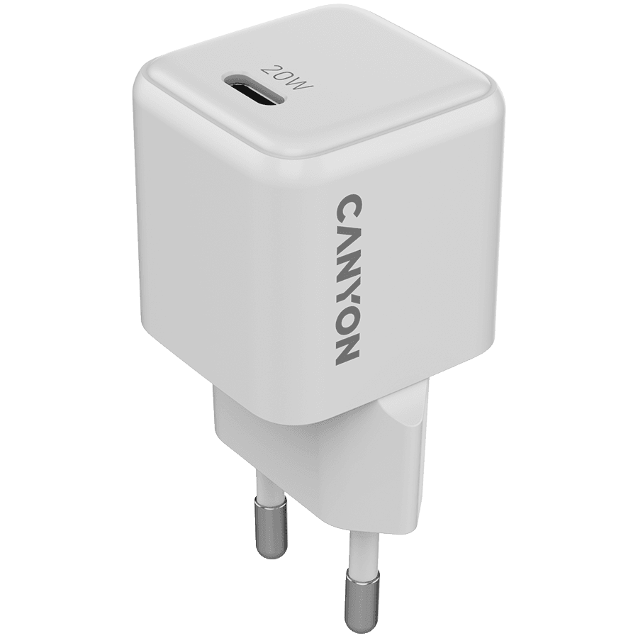 CANYON charger CU20C GaN 20W 1xPD EU White