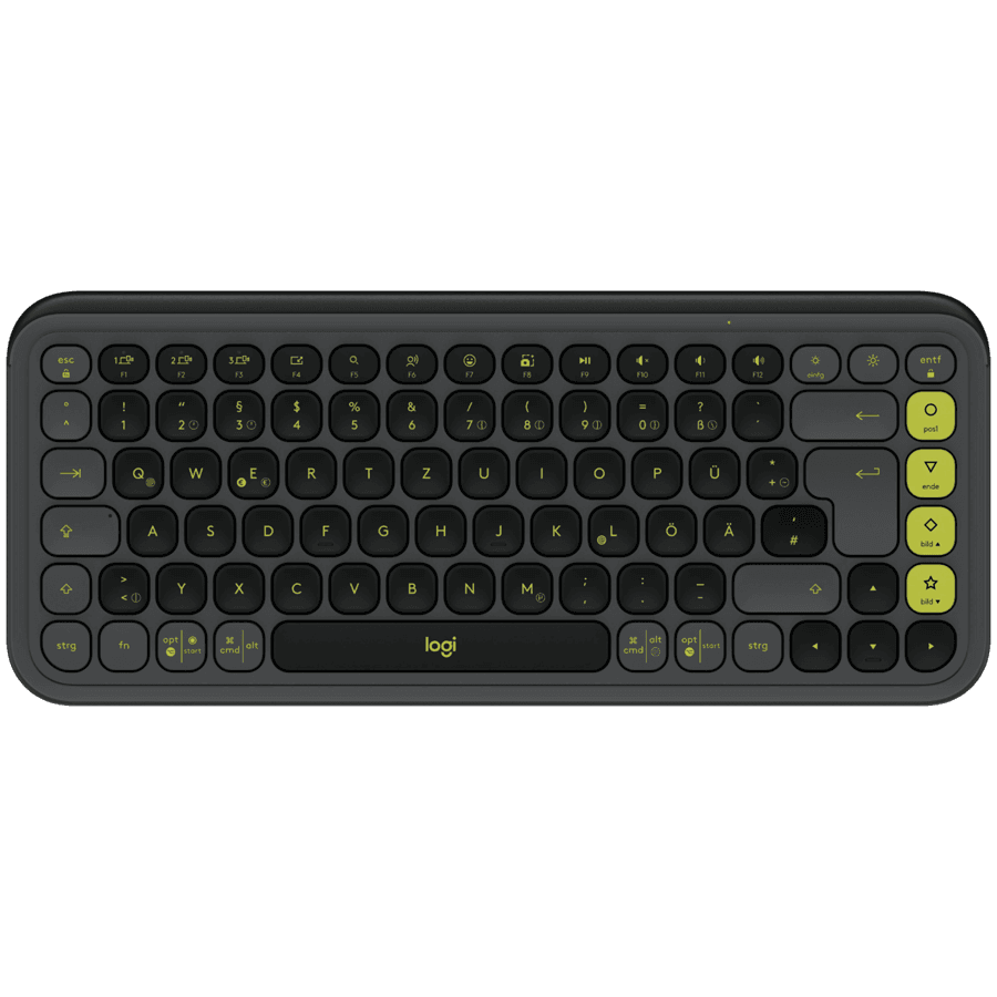 LOGITECH POP ICON KEYS - GRAPHITE - BT - Croatian layout