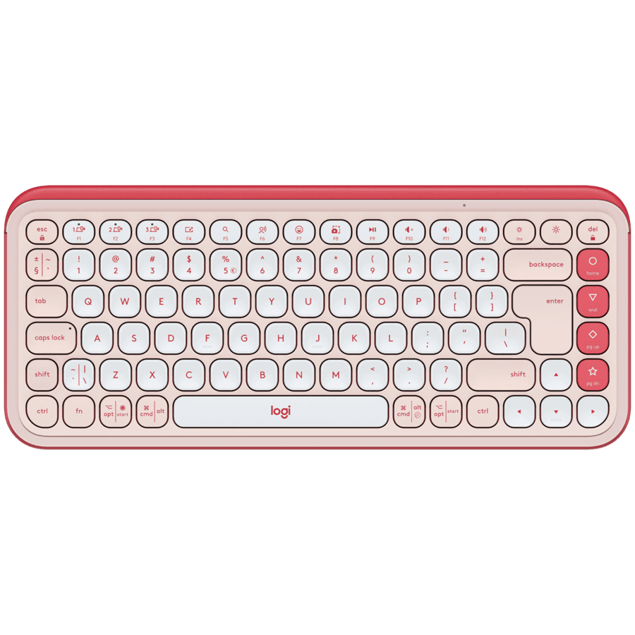 LOGITECH POP ICON KEYS - ROSE - BT - Croatian layout