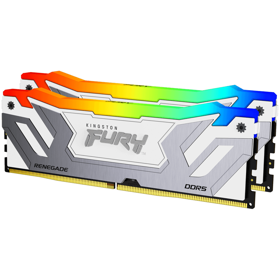 Kingston FURY Renegade 48GB 8400MHz DDR5 CL40 CUDIMM (Kit of 2) RGB Silver XMP