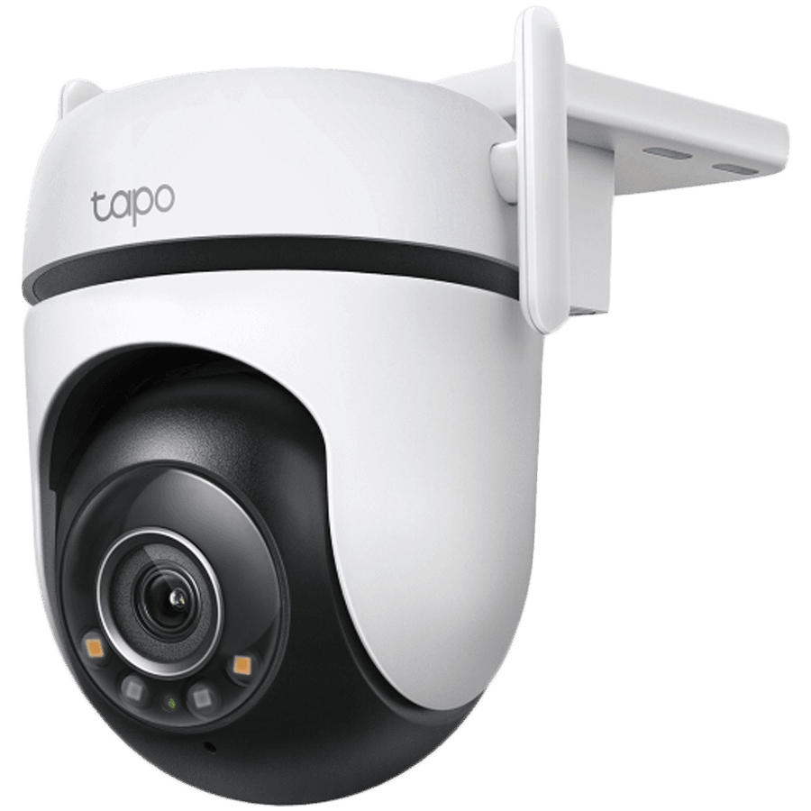 Outdoor Pan/Tilt Security Wi-Fi Camera - Tapo C520WS 2K QHD Live View, Starlight Color Night Vision-360В° Visual Coverage