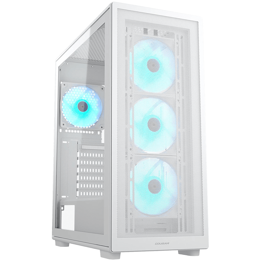 COUGAR MX220 RGB PC Case, Mid Tower, White
