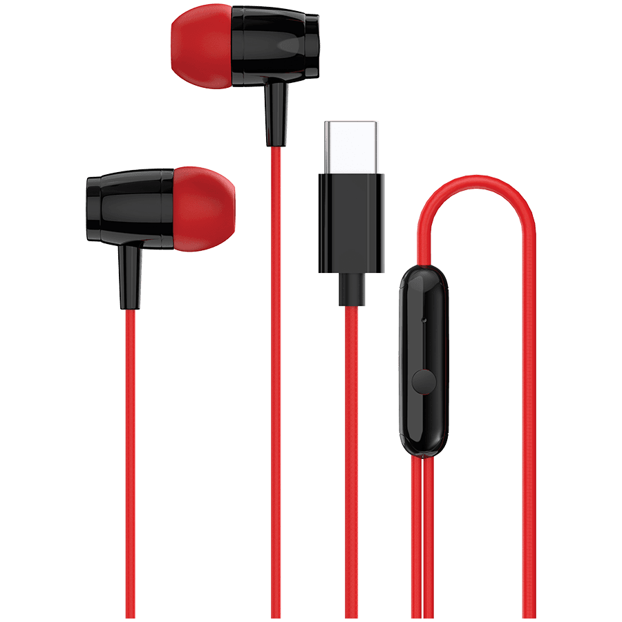 CANYON headphones SEP-5 TYPE-C Red