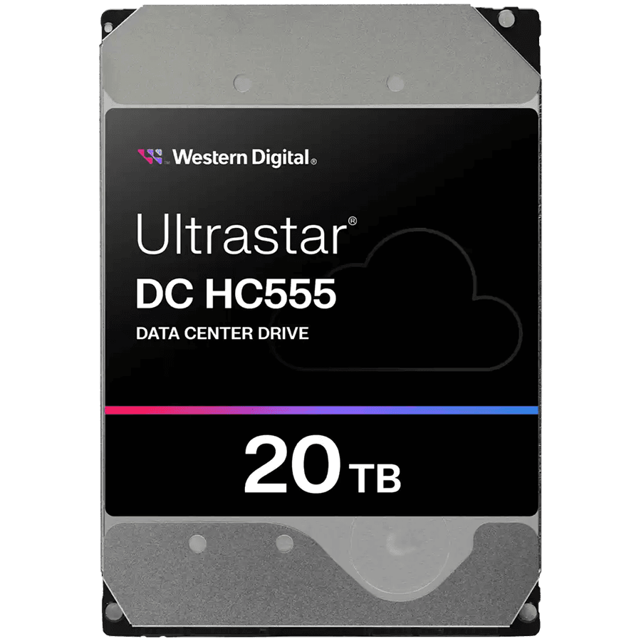 HDD Server WD/HGST ULTRASTAR DC HC555 (3.5’’, 20TB, 512MB, 7200RPM, SATA 6Gb/s, 512E SE NP3) SKU: 0B48724