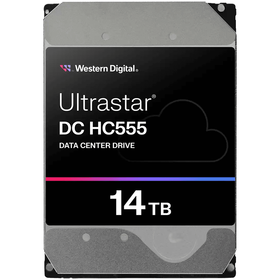 HDD Server WD/HGST ULTRASTAR DC HC555 (3.5’’, 14TB, 512MB, 7200RPM, SAS 12Gb/s, 512E SE P3) SKU: 0B47743