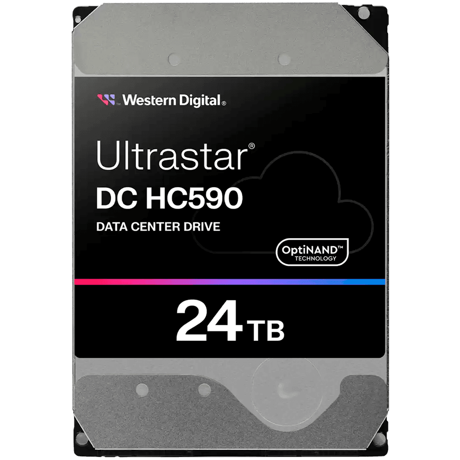 HDD Server WD/HGST ULTRASTAR DC HC590 (3.5’’, 24TB, 512MB, 7200RPM, SATA 6Gb/s, 512E SE NP3) SKU: 0F65684