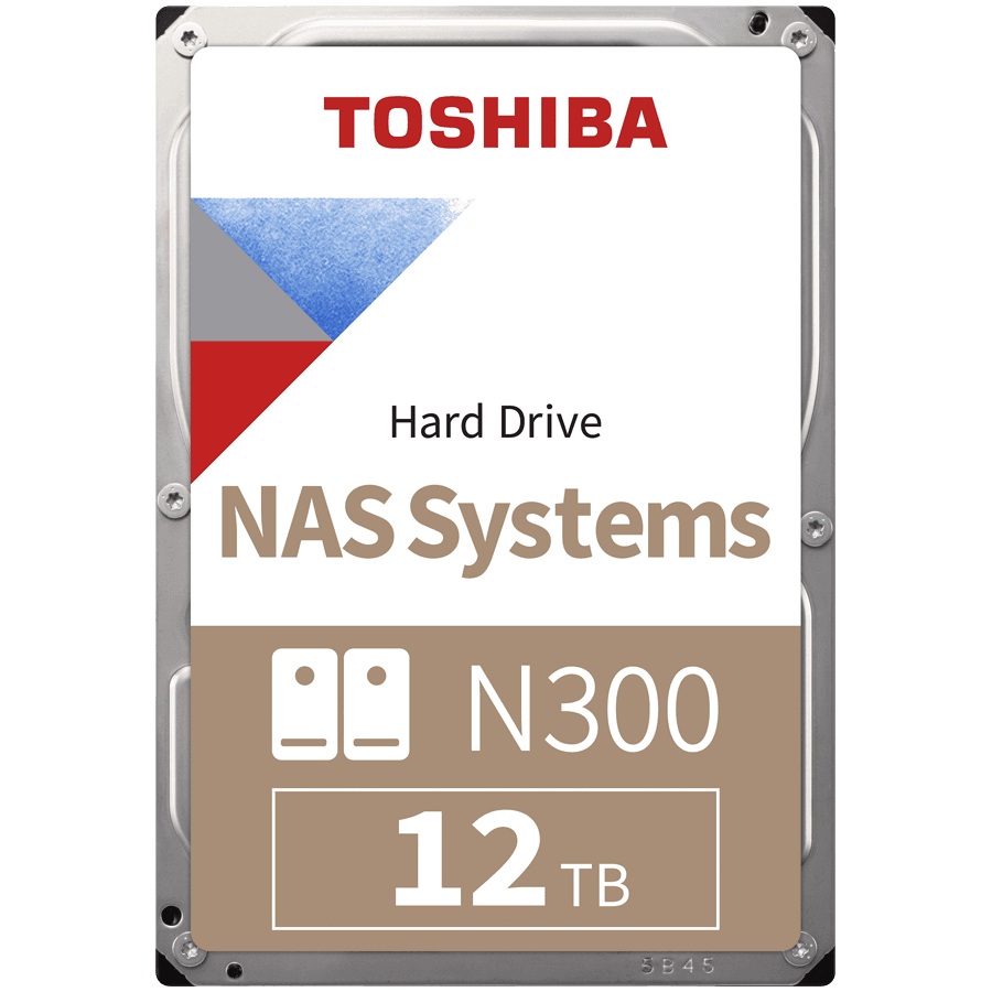 HDD NAS TOSHIBA N300 12TB CMR, 3.5'', 512MB, 7200RPM, SATA, TBW: 180