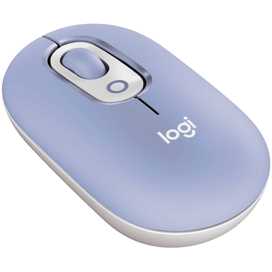 LOGITECH POP Mouse with emoji - LILAC - BT - EMEA28i-935 - FY25,TERRA