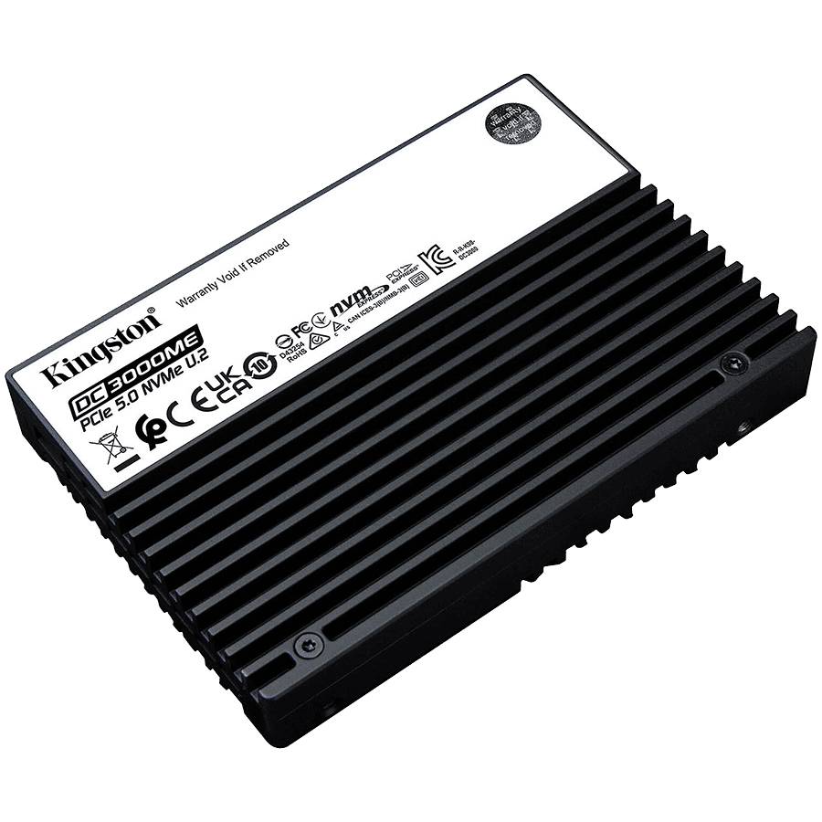 Kingston DC3000ME 3.84TB U.2 PCIe 5.0 NVMe TCG Opal Enterprise SSD