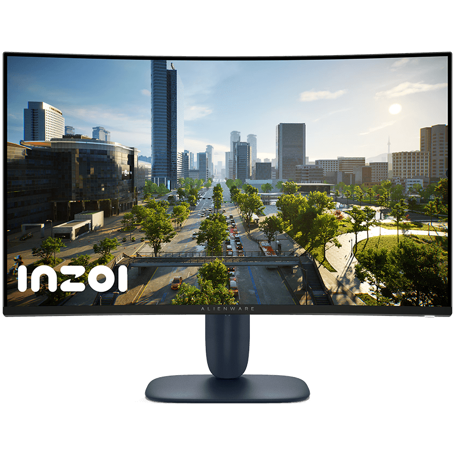 Monitor Alienware 32 Gaming Monitor AW3225DM Curved, 2560x1440, QHD, 180Hz, VA Antiglare, 16:9, 3000:1, 400 cd/m2, AMD FreeSync + VESA, 4ms/2ms/1ms, 178/178, DP, 2x HDMI, 2xUSB-A, USB-B, Tilt, Height Adjust, 3Y
