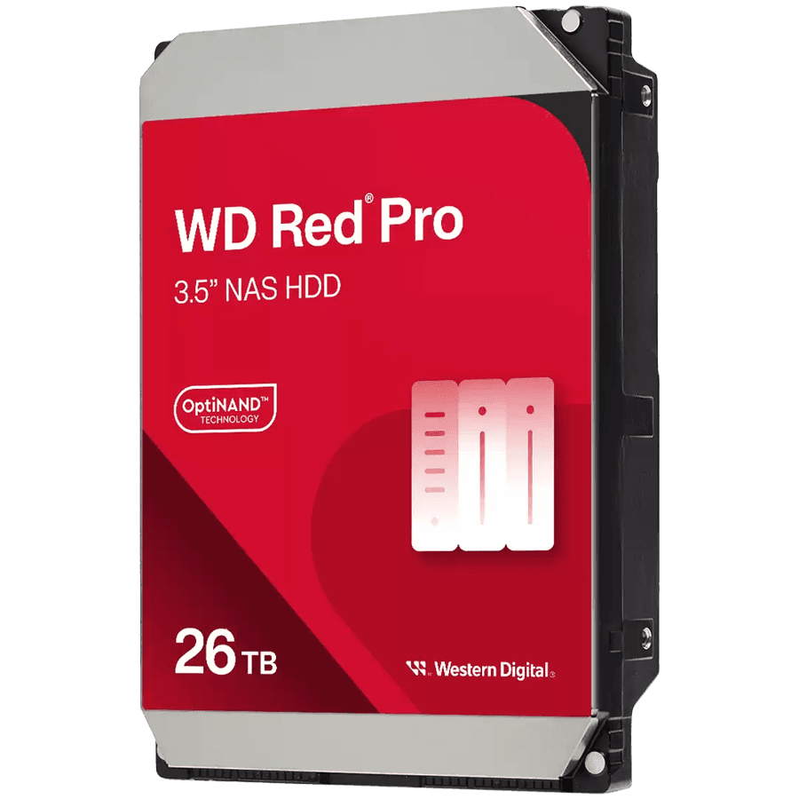 HDD Desktop WD Red Pro (3.5'', 26TB, 512MB, 7200 RPM, SATA 6 Gb/s)