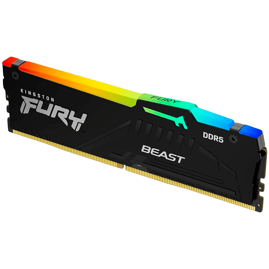 Kingston 32GB 6000MT/s DDR5 CL36 DIMM FURY Beast RGB