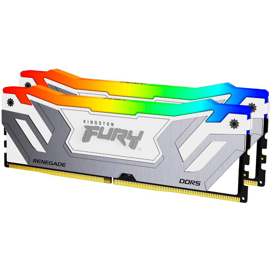 Kingston 48GB 8800MT/s DDR5 CL42 CUDIMM (Kit of 2) FURY Renegade RGB White