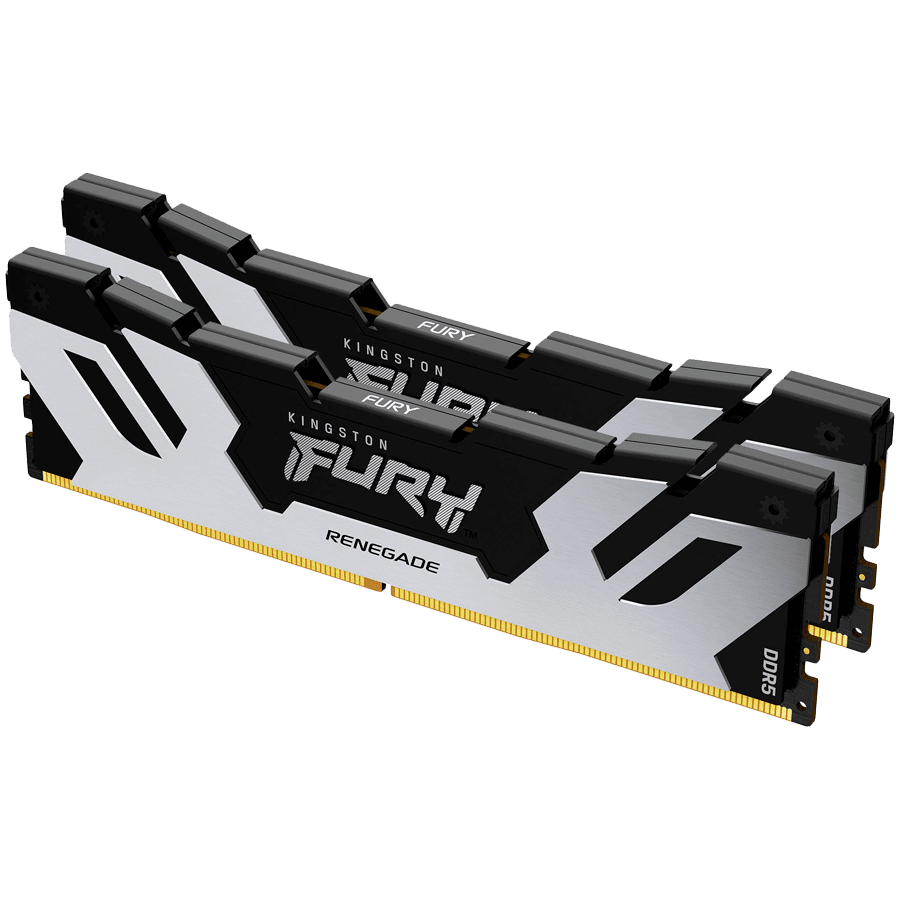 Kingston 48GB 8000MT/s DDR5 CL38 DIMM (Kit of 2) FURY Renegade Silver