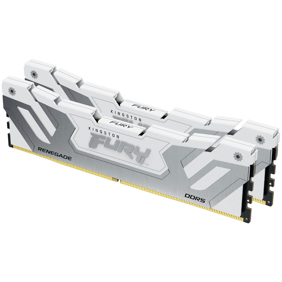 Kingston 48GB 8400MT/s DDR5 CL40 CUDIMM (Kit of 2) FURY Renegade White XMP, EAN: 740617346831
