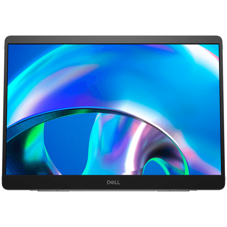 Monitor Dell Pro 14 Plus Portable P1425, 1920x1200, WUXGA, 60Hz, IPS Antiglare, 16:10, 1500:1, 400 cd/m2, 7ms, 178/178, 2xUSB-C, Tilt, Portrait, 3Y