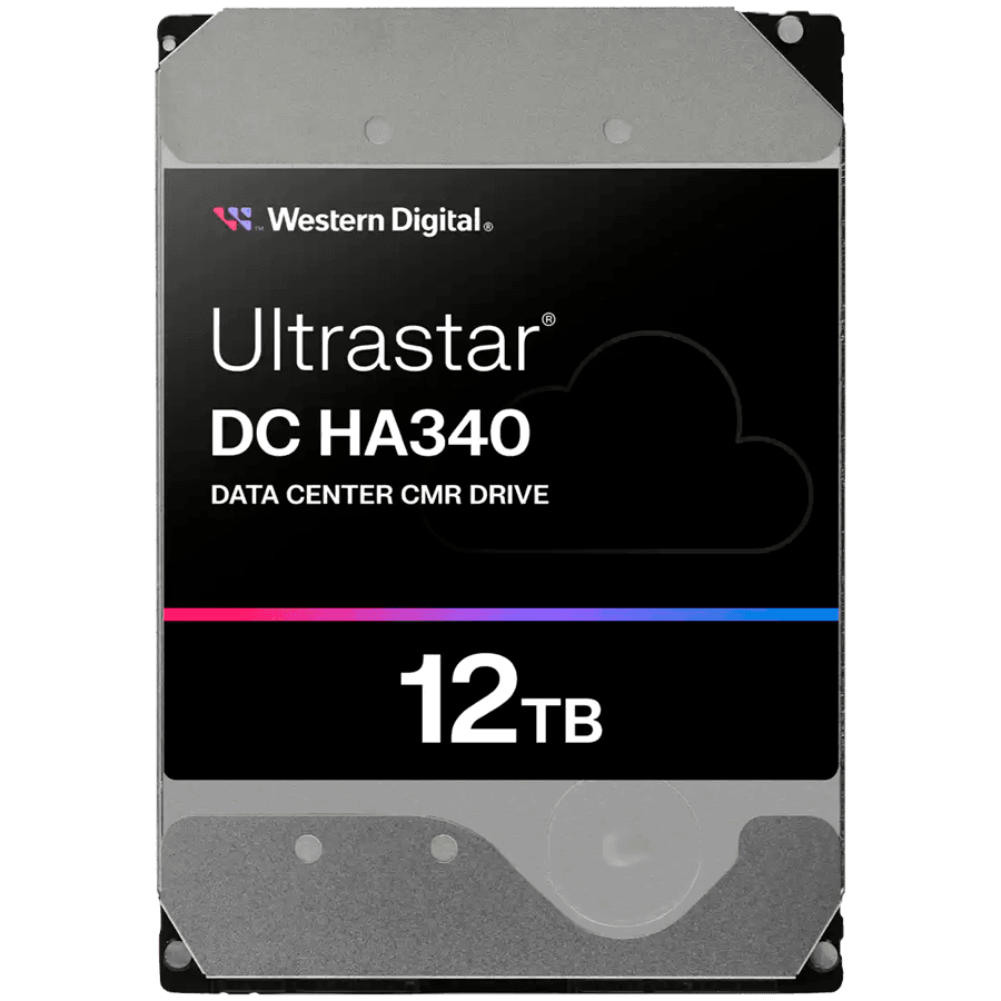 HDD Server WD/HGST ULTRASTAR DC HA340 (3.5’’, 12TB, 256MB, 7200RPM, SATA 6Gb/s, 512E SE P3) SKU: 0B47061