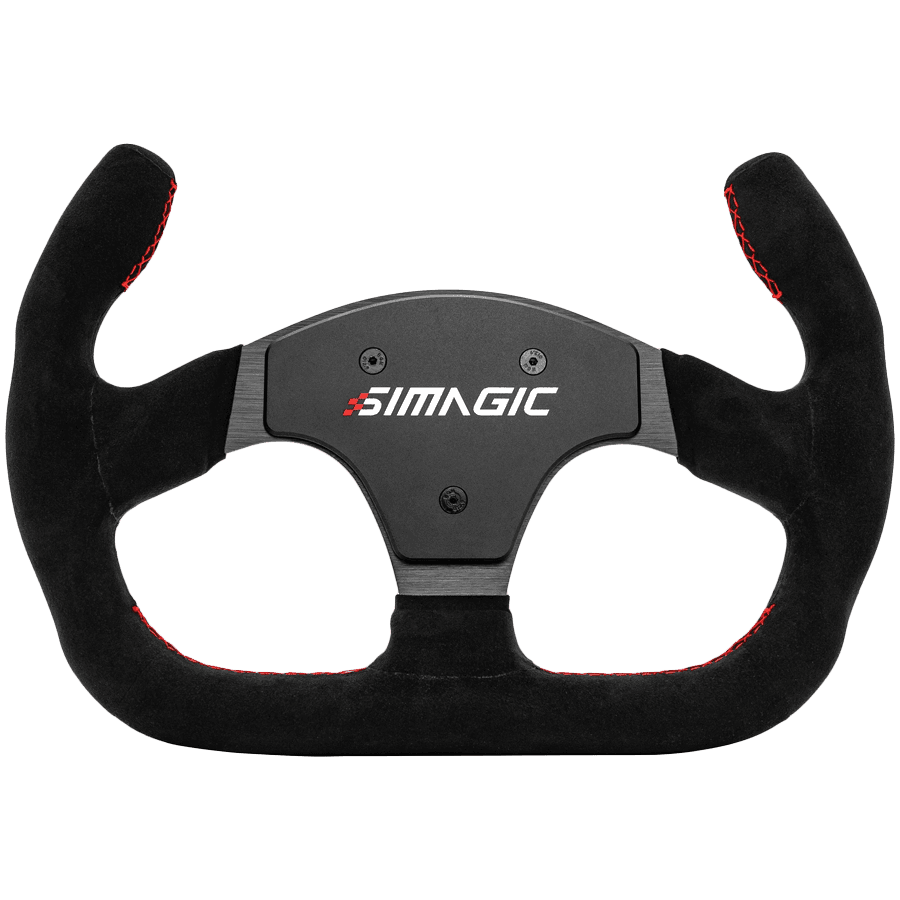 SIMAGIC C-Shaped Steering wheel without HUB, 325mm, Suede. S406