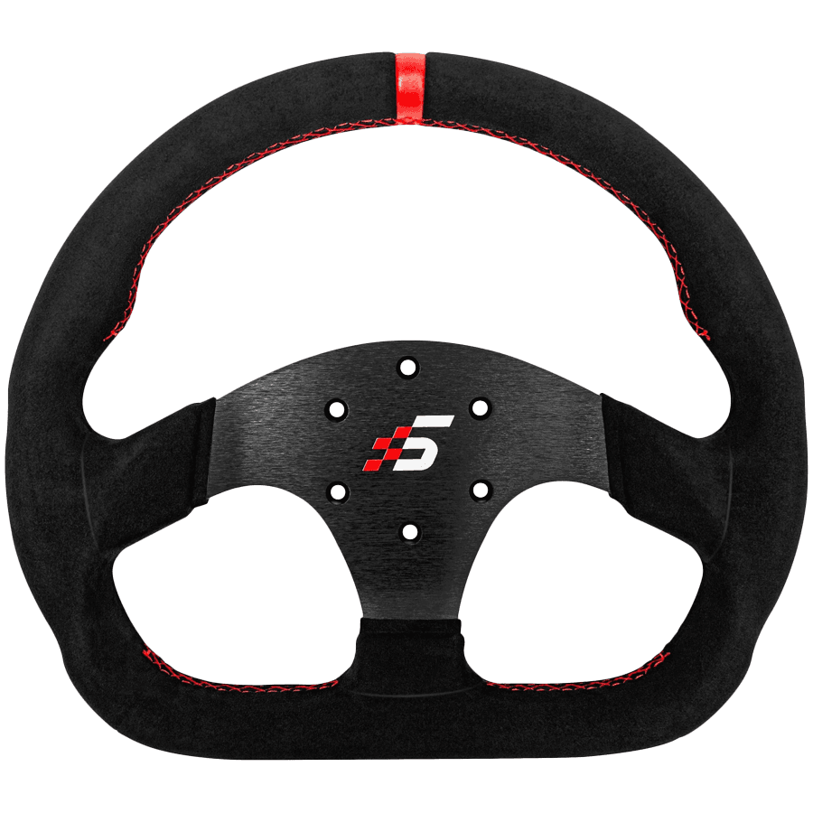 SIMAGIC D-Shaped Steering wheel without HUB, 325mm, Suede. S404