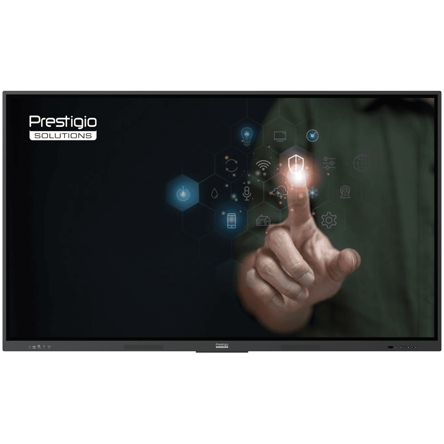 PRESTIGIO SOLUTIONS Multiboard 75" Light Series UHD 4K, Android 13.0, Wi-Fi, 40TP, touch pen