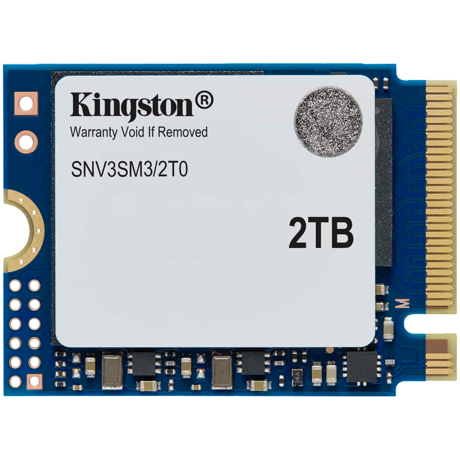 Kingston 2TB NV3 SSD M.2 2230 PCIe 4.0 NVMe, Read: 6,000/ Write: 5,000MB/s
