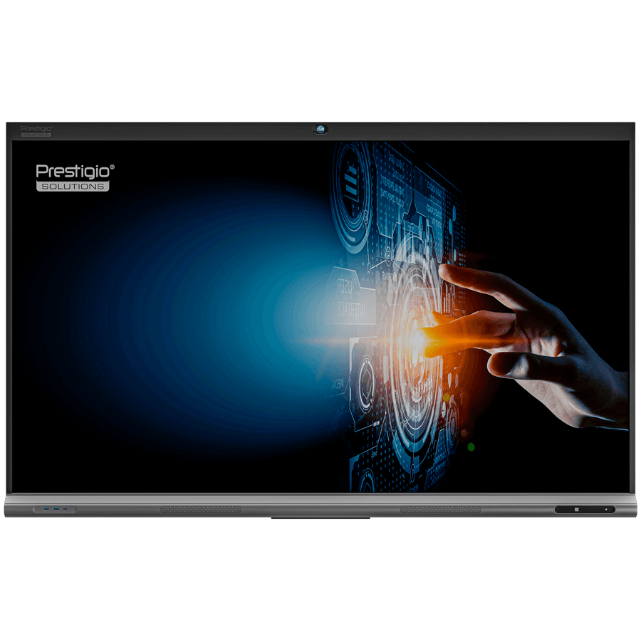 PRESTIGIO SOLUTIONS Multiboard 65" Light+ Series UHD 4K, Android 11, Wi-Fi, 40TP, NFC, Camera, touch pen