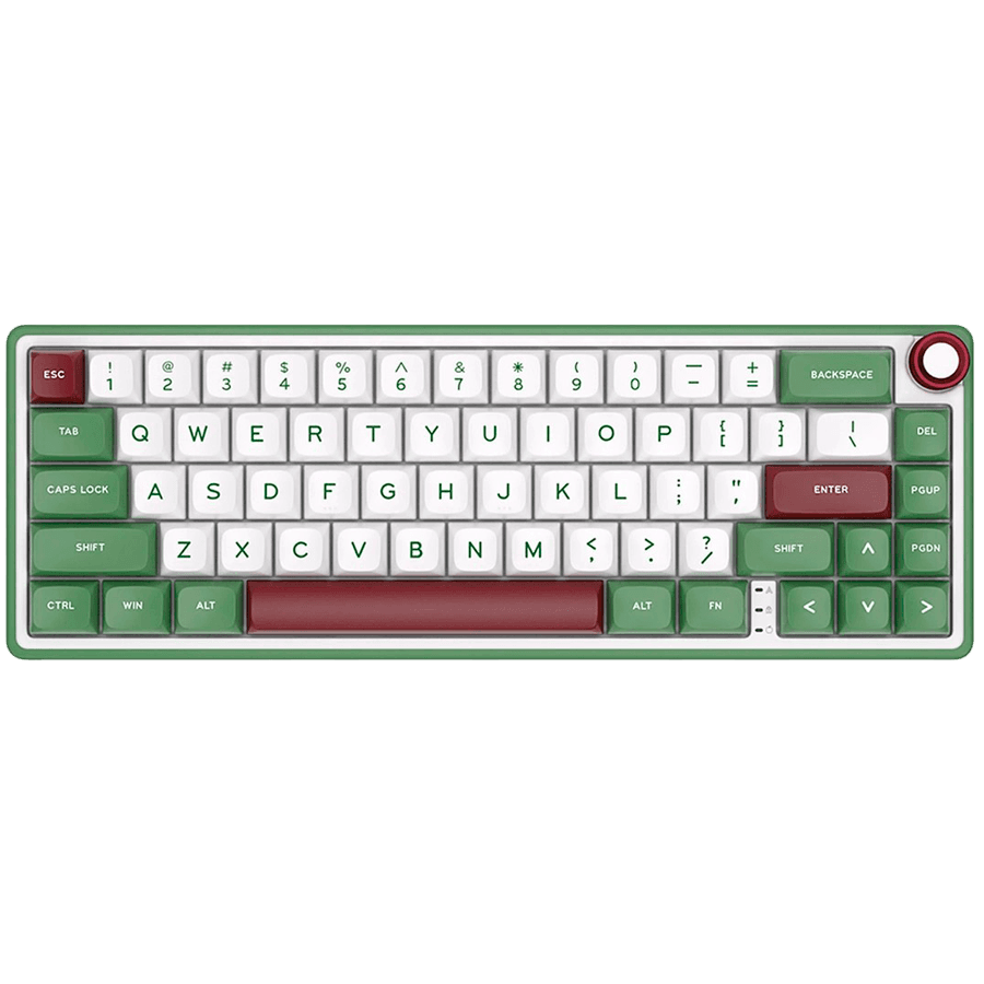 ROYAL KLUDGE R65 Green sand Gaming Keyboard Chartreuse switch