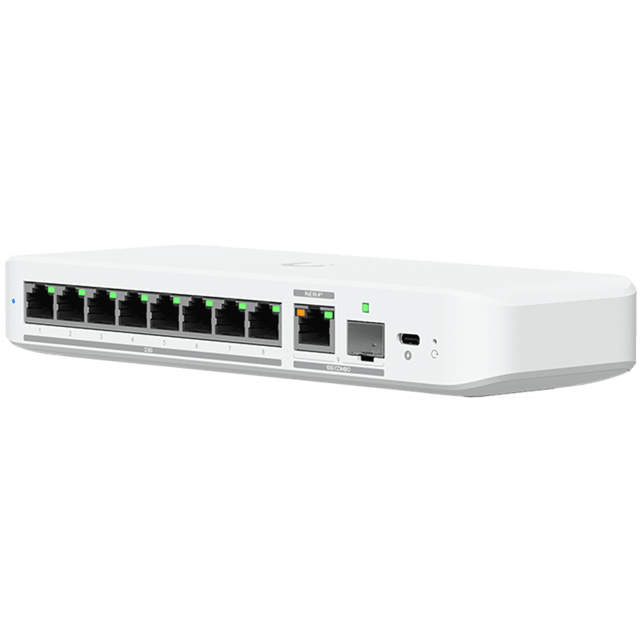 UBIQUITI UniFi Switch Flex 2.5G 8 PoE
