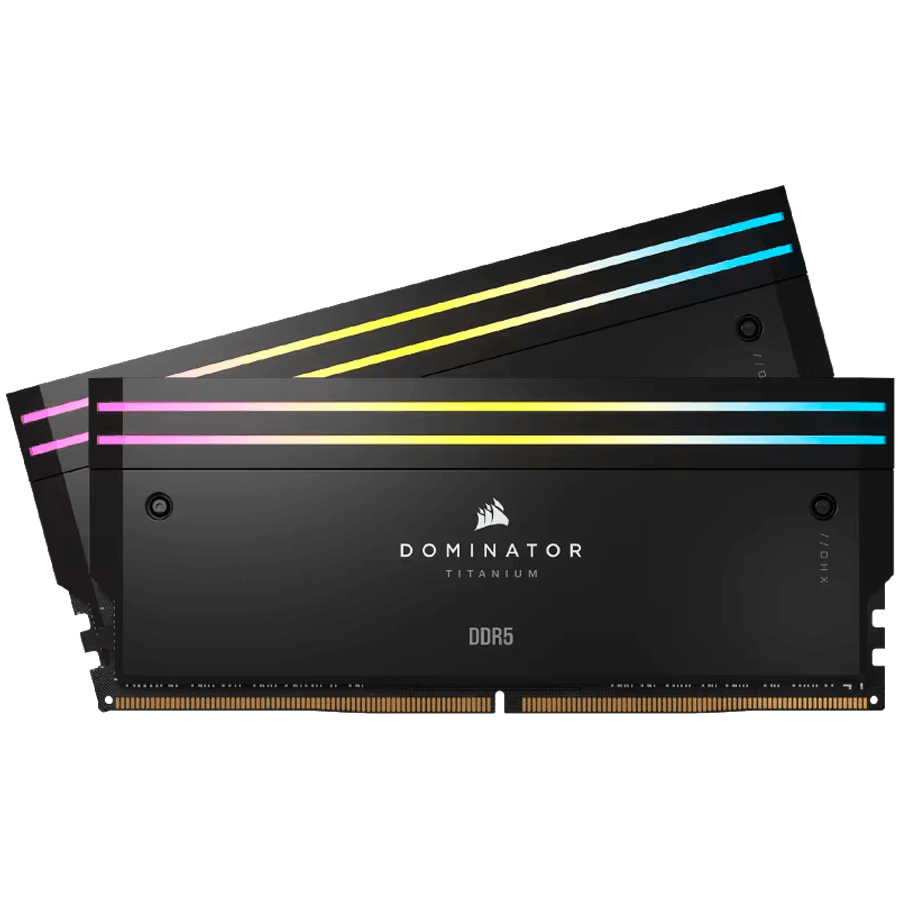 CORSAIR DOMINATOR TITANIUM 32GB (2 x 16GB) DDR5 6400 CL32-40-40-84 1.40V Intel XMP - BLACK