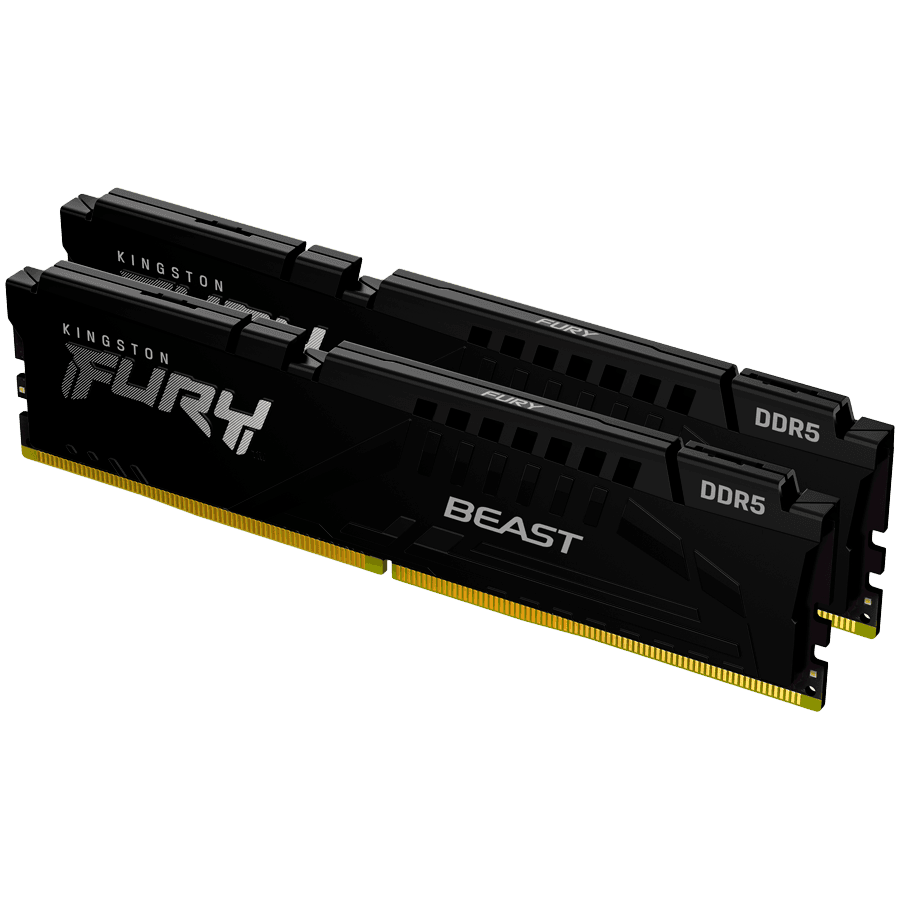 Kingston 64GB 6000MT/s DDR5 CL30 DIMM (Kit of 2) FURY Beast Black EXPO