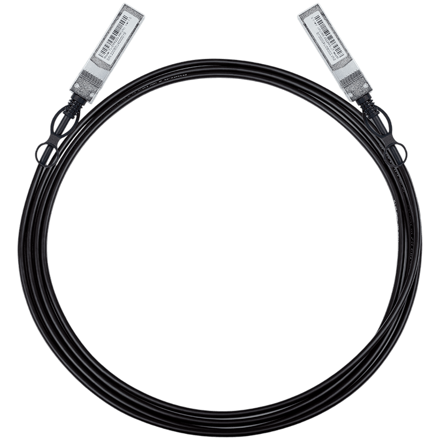 Omada 3M Direct Attach SFP+ Cable for 10 Gigabit Connections SPEC: Up to 3 m Distance