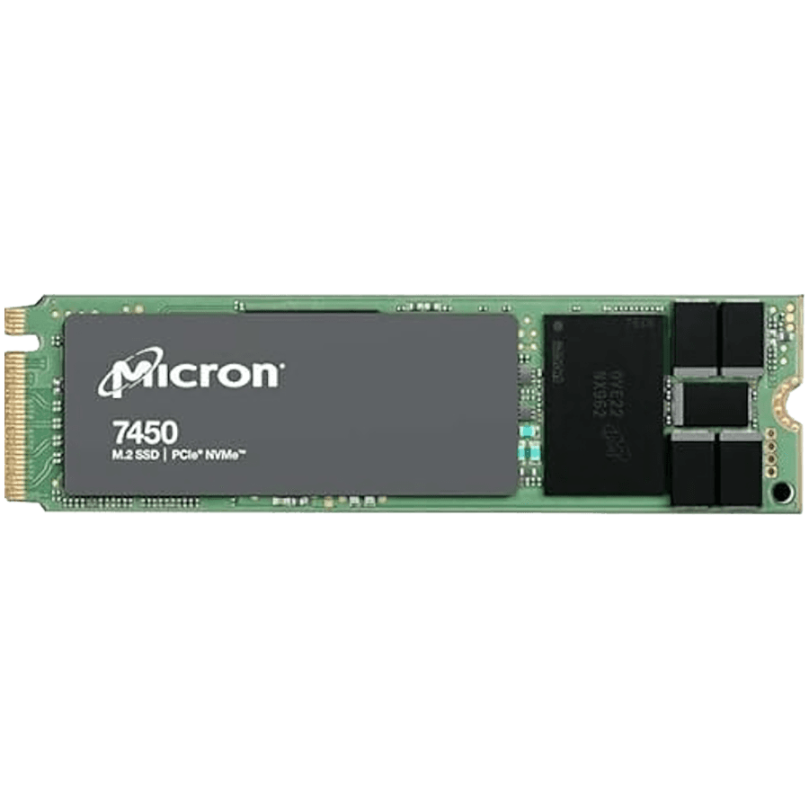 Micron 7450 PRO 480GB NVMe M.2 (22x80) Non-SED Enterprise SSD [Single Pack]