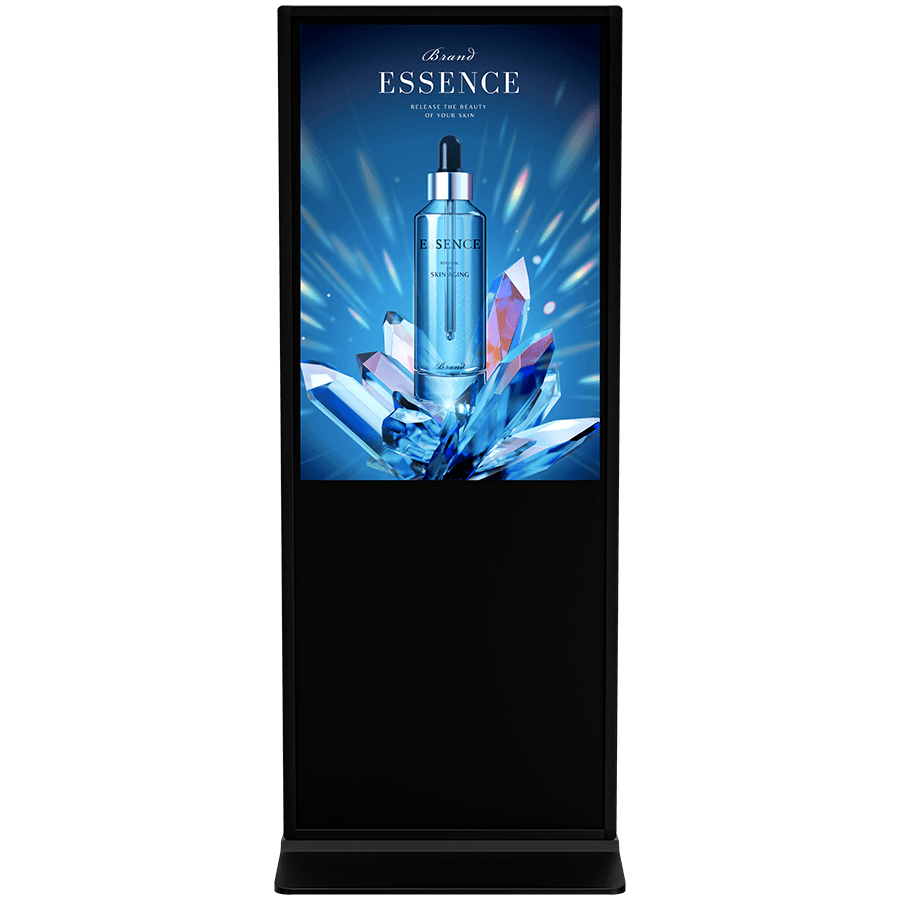 Prestigio Solutions IDS Indoor Totem Vertical 55 inches, 4K (2160x3840), Android 11: RK3399B/4GB/64GB, IR10TP, Power Plug EU.