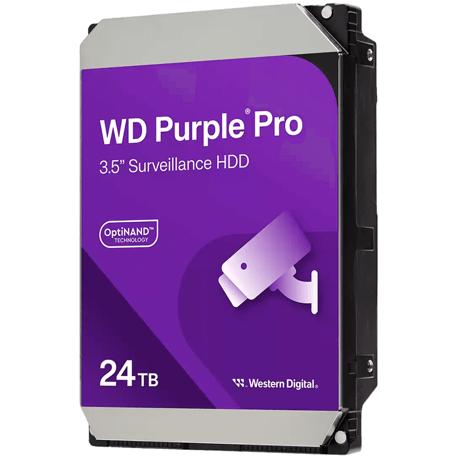 HDD AV WD Purple Pro (3.5'', 24TB, 512MB, 7200 RPM, SATA 6 Gb/s)