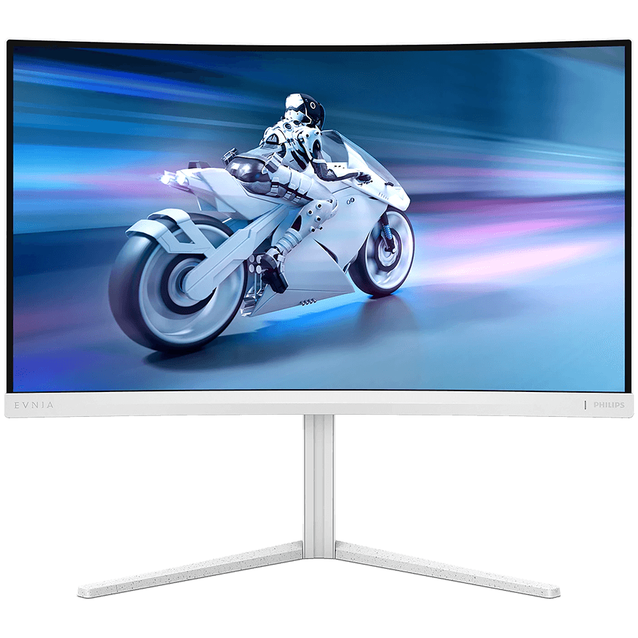 PHILIPS Monitor Evnia 5000 27M2C5501 27" Curved, 2560x1440 (QHD), Fast VA, 180Hz, 1500R, 1ms (GTG), Adaptive Sync, HDR10, 2xHDMI, 1xDP, Ergo