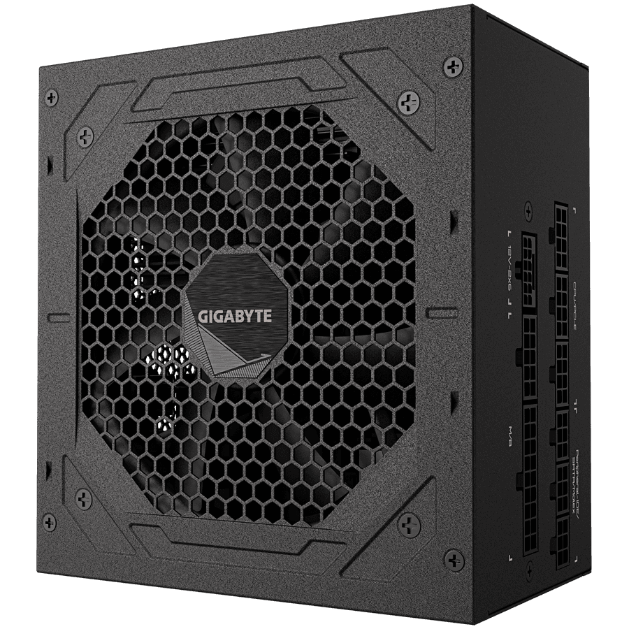 GIGABYTE UD1000GM PG5 V2, 1000W, 80 PLUS Gold, ATX 3.1, Fully Modular
