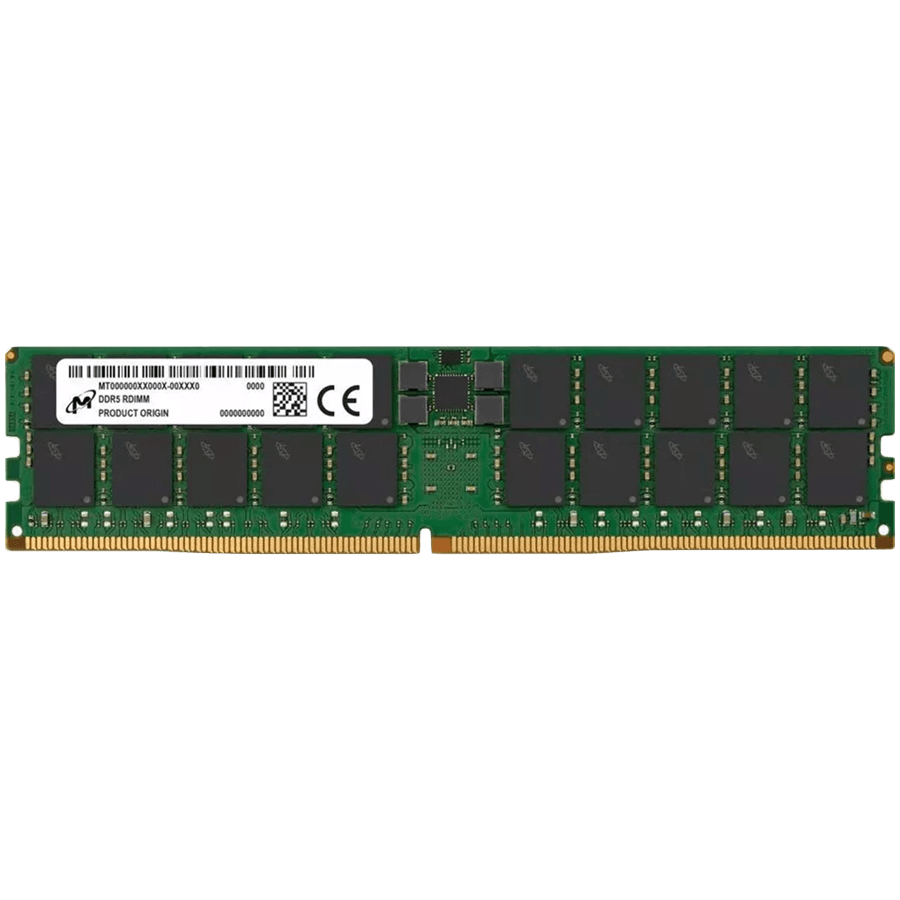 MICRON DDR5 RDIMM 48GB 2Rx8 5600 CL46 (24Gbit) (Single Pack)