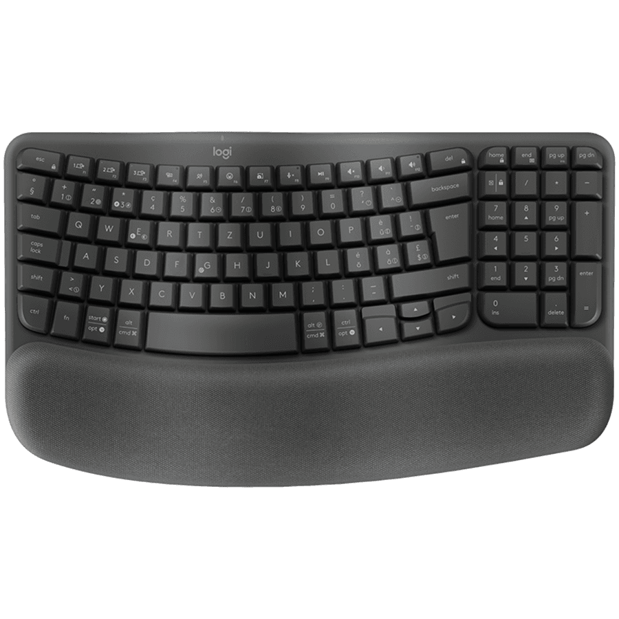 LOGITECH Wave Keys and Lift Combo - GRAPHITE - 2.4GHZ - Croatian layout
