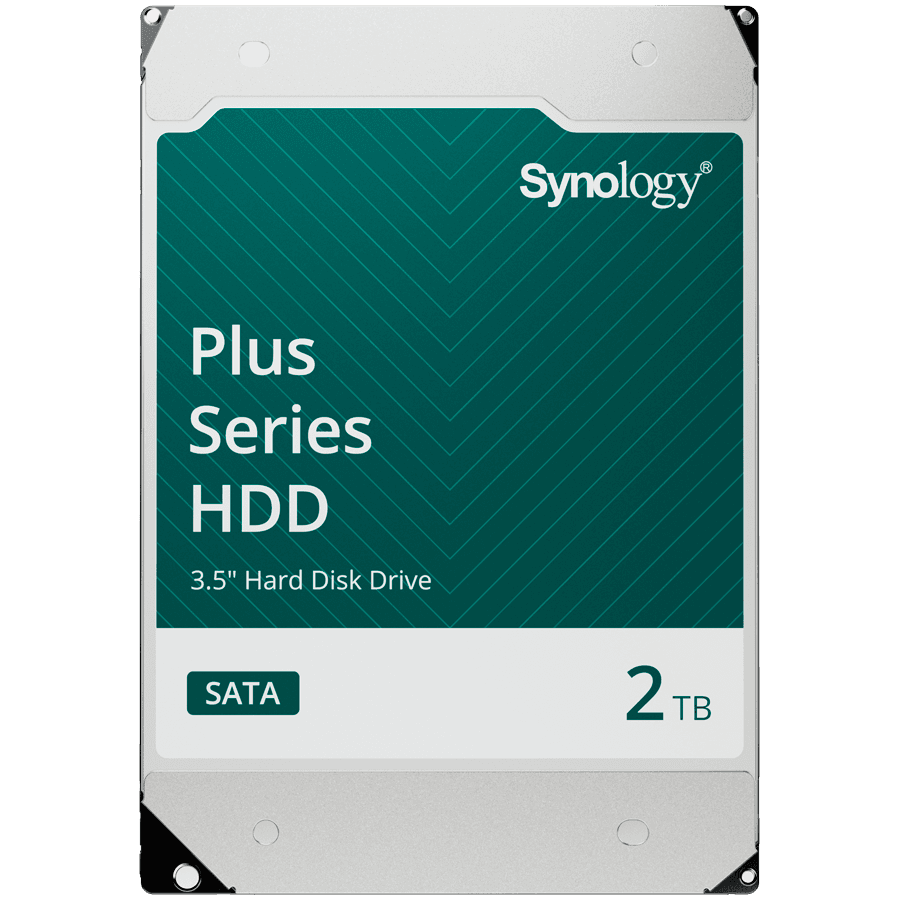 Synology HAT3300-2T 2TB Plus Series 3.5" SATA HDD 6Gb/s, 5400rpm, 180 MB/s; warranty 3 years