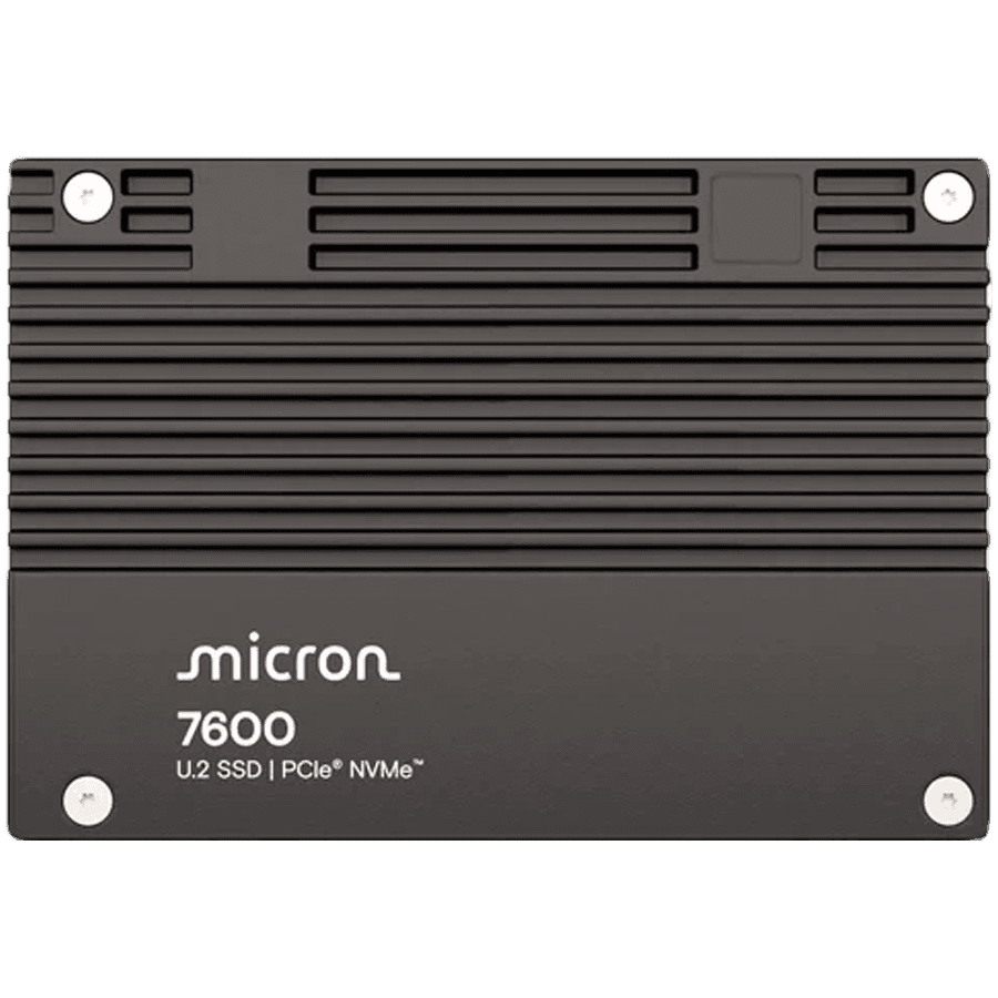 Micron 7600 PRO 15.36TB NVMe U.2 (15mm) Enterprise SSD Tray