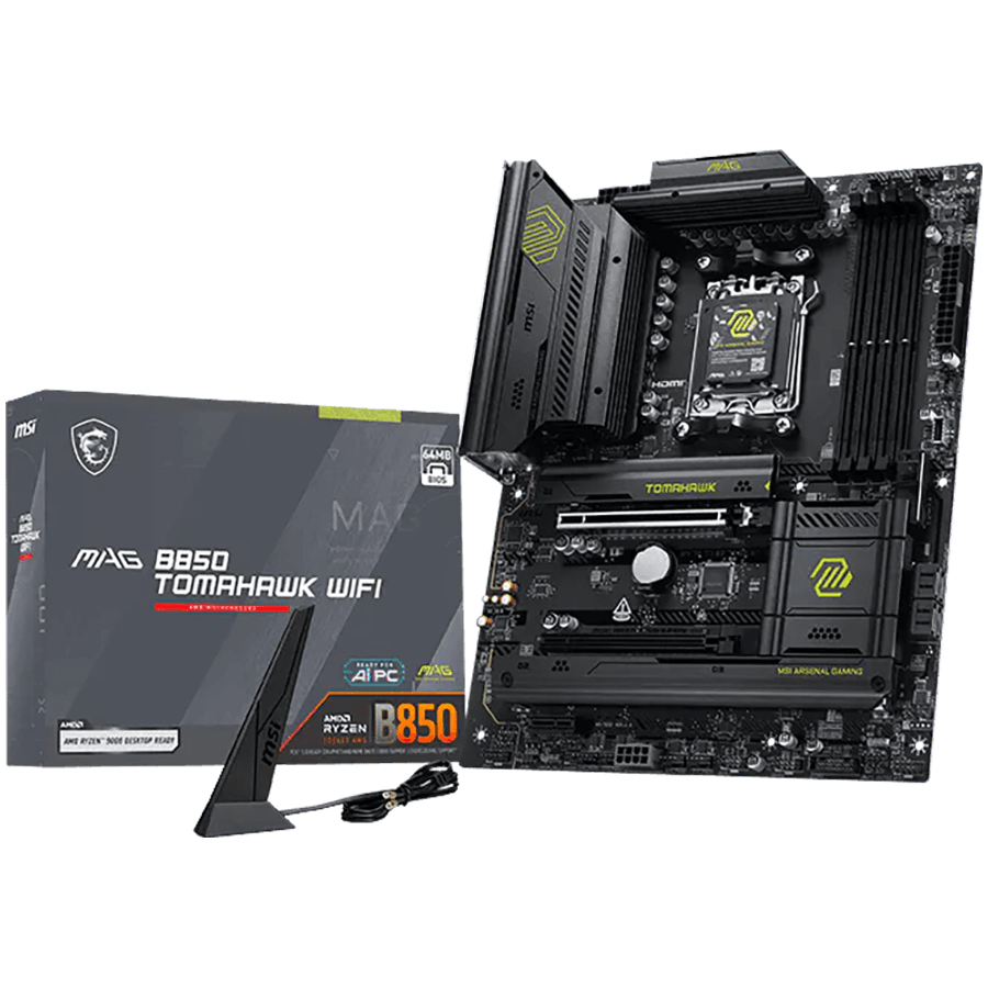 MSI MAG B850 TOMAHAWK MAX WIFI, Socket AM5, 4x DDR5, WiFi7