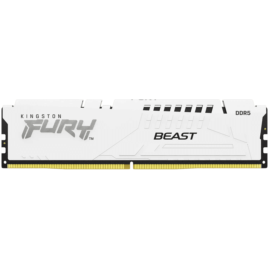 Kingston DRAM 16GB 5600MT/s DDR5 CL40 DIMM FURY Beast White XMP