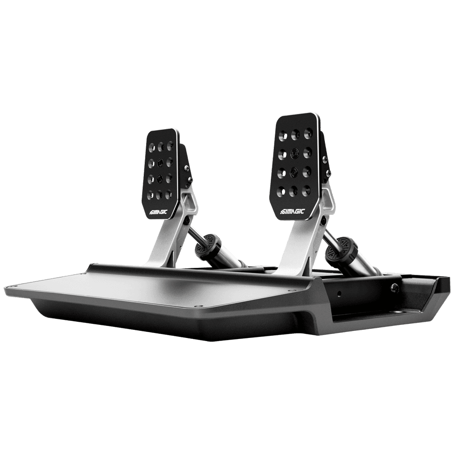SIMAGIC P500 Pedal Set, Entry-Level Load Cell Pedals Equipped with a 100kg loadcell and a Hall angle sensor. Prodcut code: S301