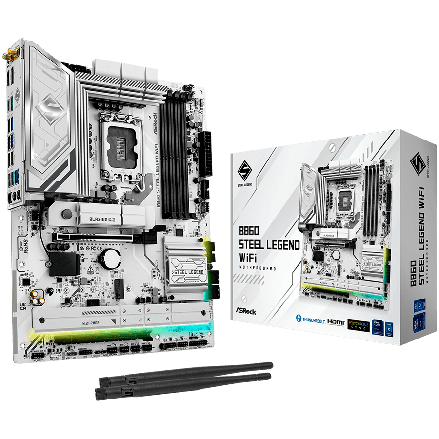 ASROCK B860 Steel Legend WiFi ATX LGA1851 DDR5
