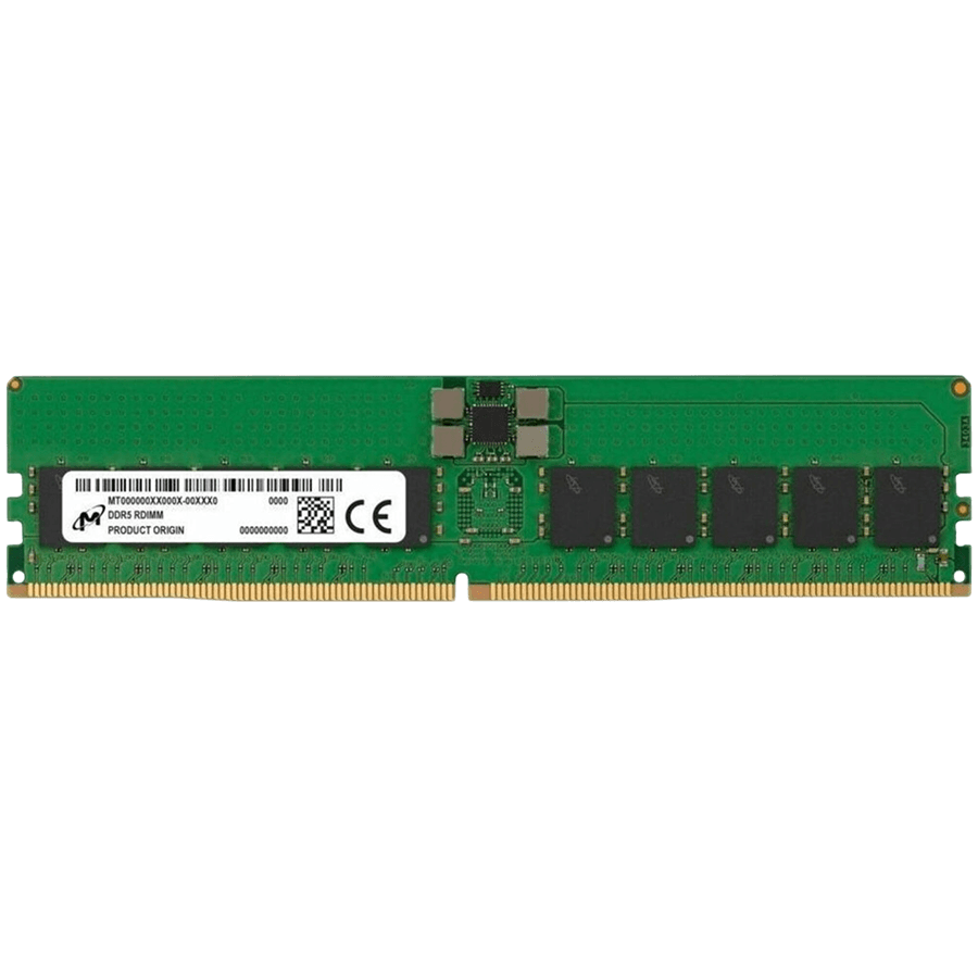 MICRON DDR5 RDIMM 48GB 1Rx4 5600 CL46 (24Gbit) (Single Pack)