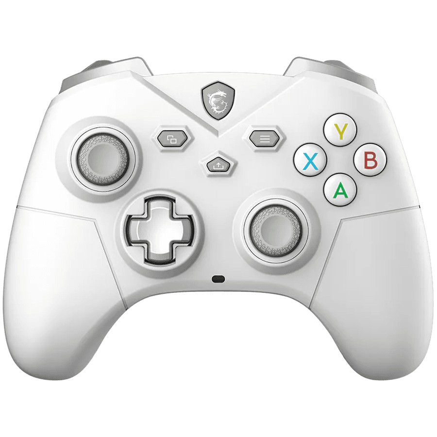 MSI Gaming Controller FORCE GC300 WIRELESS WHITE, Wireless, Bluetooth, 600 mAh Li-Ion Battery, 3.5mm Audio Jack