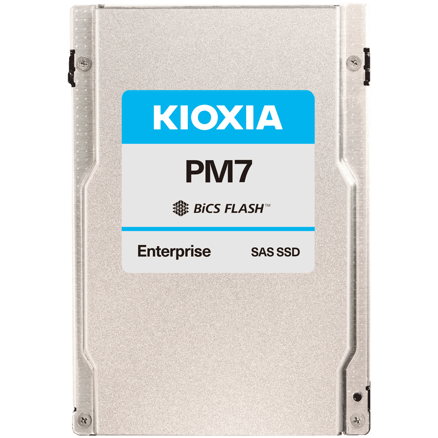 SSD Kioxia (2.5" 15MM, 3.2TB, SAS 24Gbit/s, BiCS FLASH TLC, PM7-V SED)