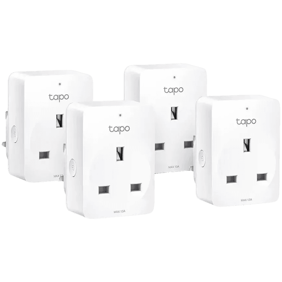 Mini Smart Wi-Fi Socket, 4 unitsSPEC: 220-240 V, Max Load 10 A, 50/60 Hz, 2.4 GHz Wi-Fi networking, Bluetooth 4.2 (onboarding only)FEATURE: Amazon Certified for Humans (FFS), Voice Control (works with Amazon Alexa and Google Assistant), Remote Con