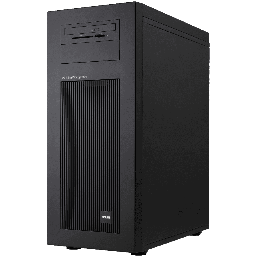 ASUS Workstation barebone ExpertCenter Pro ET700I W7 Intel Xeon W-3400/2400, W790 chipset, LGA4677, 8x RDIMM, 2x M.2, 4x SATA, 1x SlimSAS NVMe + 1x SlimSAS NVMe+SATA, 3+2 bays, 2x RTX GPU 2-slot, 2x 2.5Gbps LAN, no integrated graphics, 1300W platinum