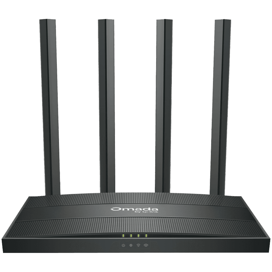 Omada AC1350 Wi-Fi Gigabit VPN Router 1×Gigabit RJ45 WAN, 2×Gigabit WAN/LAN RJ45 Ports, 2×Gigabit LAN RJ45 Ports 450Mbps at 2.4GHz + 867 Mbps at 5GHz Integration with Omada SDN Controller, Support OpenVPN and IPsec/ PPTP/ L2TP/ L2TP over IPSec VPN